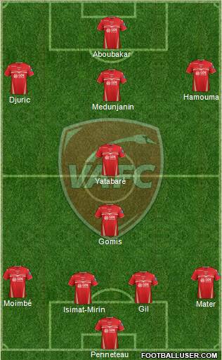 Valenciennes Football Club Formation 2013