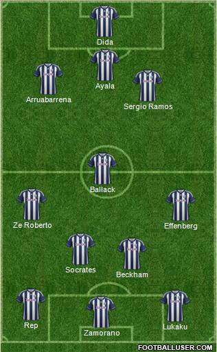 West Bromwich Albion Formation 2013