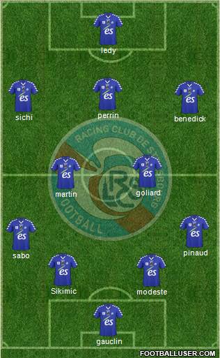 Racing Club de Strasbourg-Football Formation 2013