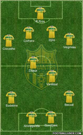 FC Nantes Formation 2013