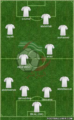 Algeria Formation 2013