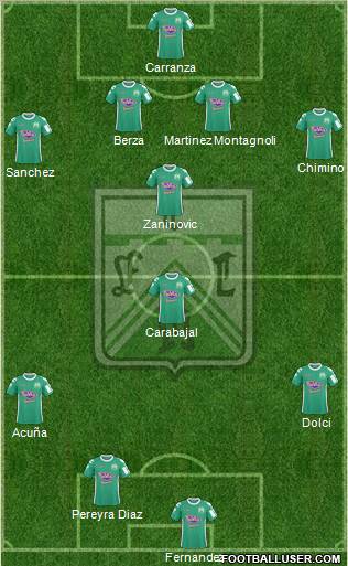 Ferro Carril Oeste Formation 2013