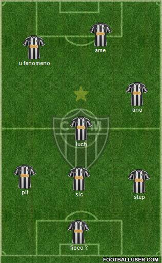 C Atlético Mineiro Formation 2013