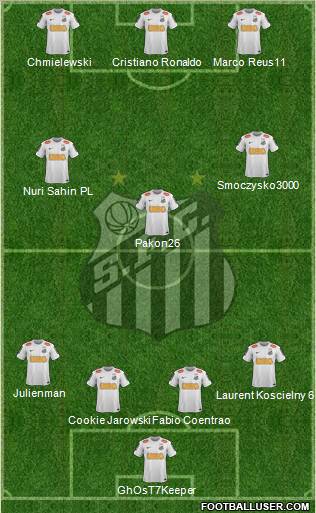 Santos FC Formation 2013