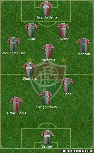 Fluminense FC Formation 2013