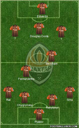 Shakhtar Donetsk Formation 2013