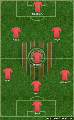 Chacarita Juniors Formation 2013