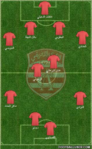 Club Africain Tunis Formation 2013