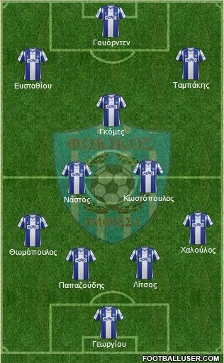 AS Fokikos Formation 2013