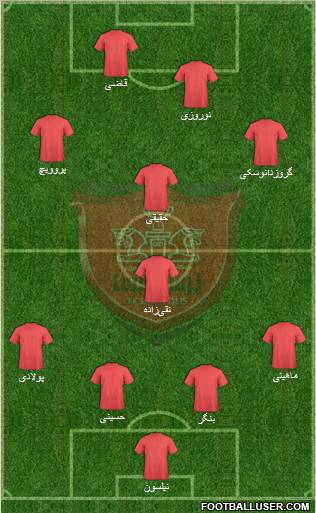 Persepolis Tehran Formation 2013