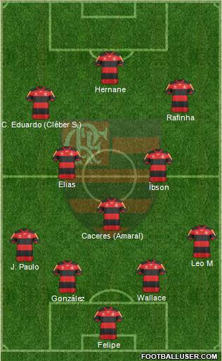 CR Flamengo Formation 2013