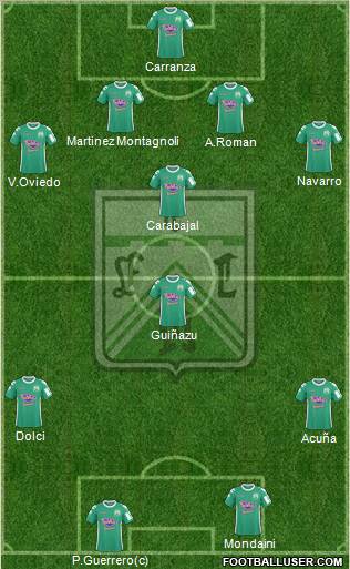 Ferro Carril Oeste Formation 2013