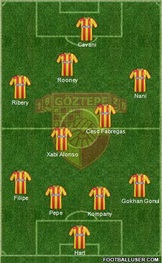 Göztepe A.S. Formation 2013