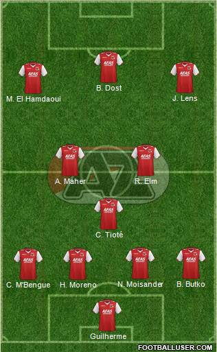 AZ Alkmaar Formation 2013