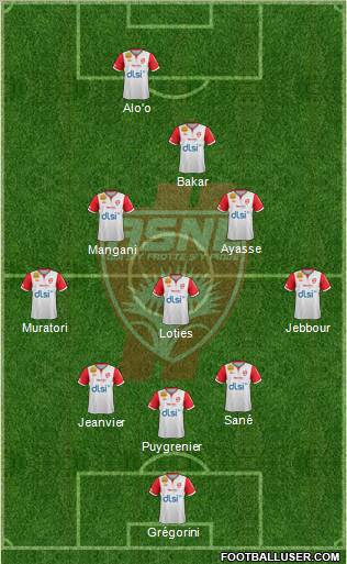 A.S. Nancy Lorraine Formation 2013