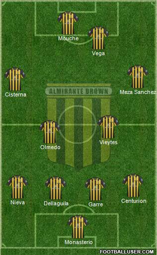 Almirante Brown Formation 2013