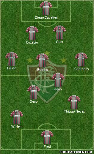 Fluminense FC Formation 2013