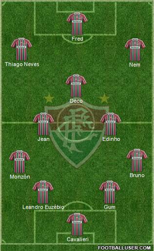 Fluminense FC Formation 2013