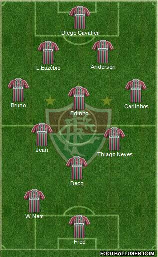 Fluminense FC Formation 2013