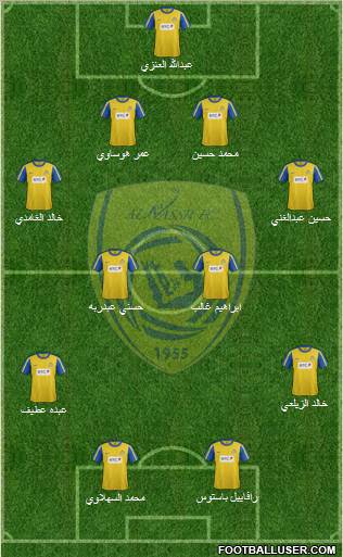 Al-Nassr (KSA) Formation 2013