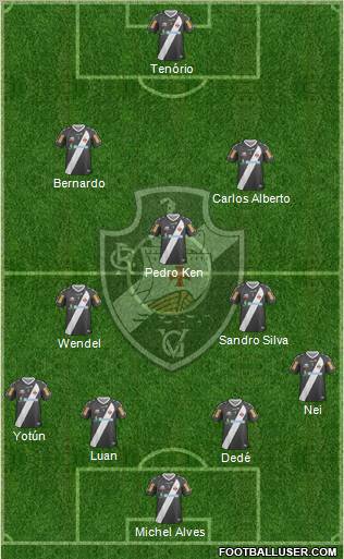 CR Vasco da Gama Formation 2013