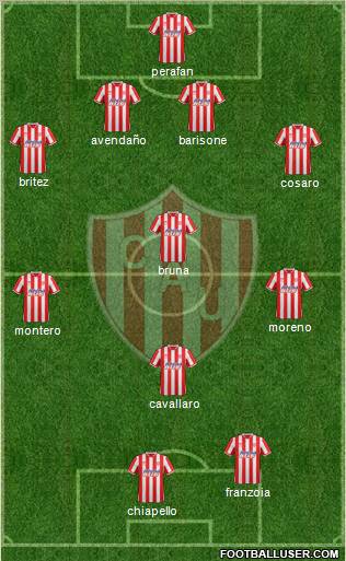 Unión de Santa Fe Formation 2013