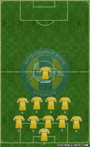 BATE Borisov Formation 2013