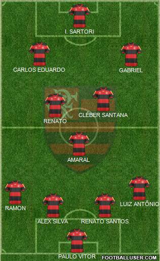 CR Flamengo Formation 2013