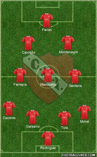 Independiente Formation 2013