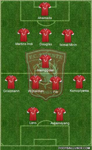 FC Twente Formation 2013