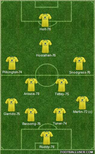 Norwich City Formation 2013