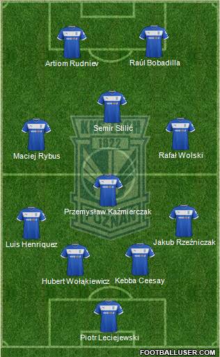 Lech Poznan Formation 2013