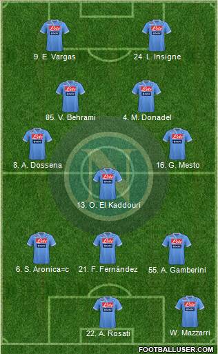 Napoli Formation 2013