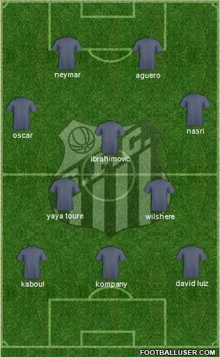 Santos FC (AP) Formation 2013