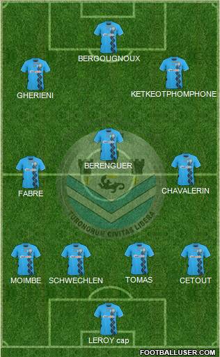 Tours Football Club Formation 2013