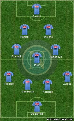 Napoli Formation 2013