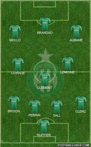 A.S. Saint-Etienne Formation 2013