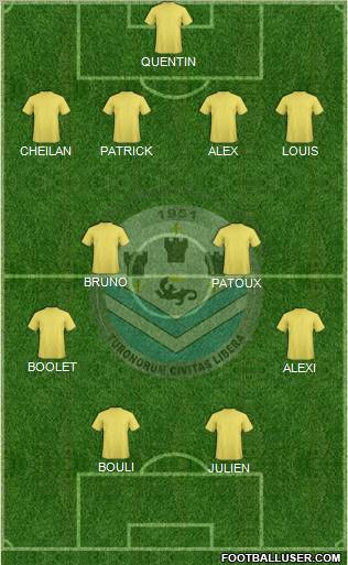 Tours Football Club Formation 2013