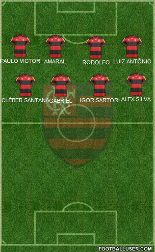 CR Flamengo Formation 2013