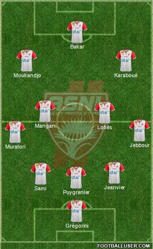 A.S. Nancy Lorraine Formation 2013