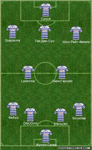 Queens Park Rangers Formation 2013