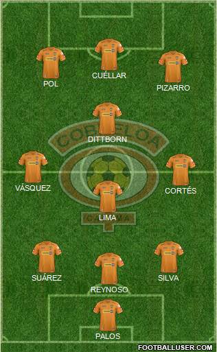 CD Cobreloa S.A.D.P. Formation 2013