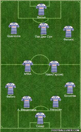 Queens Park Rangers Formation 2013