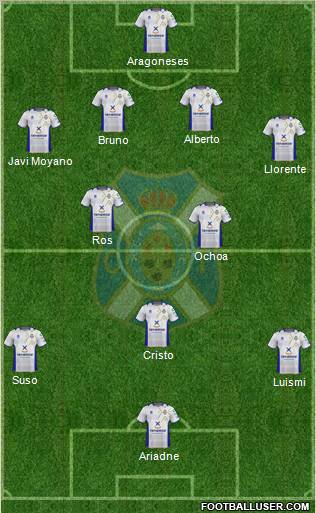 C.D. Tenerife S.A.D. Formation 2013