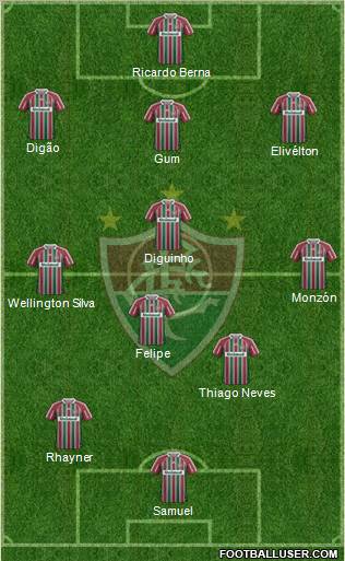 Fluminense FC Formation 2013