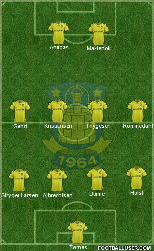 Brøndbyernes Idrætsforening Formation 2013