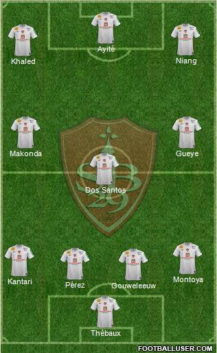 Stade Brestois 29 Formation 2013