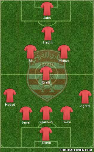 Club Africain Tunis Formation 2013