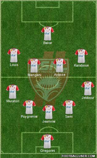 A.S. Nancy Lorraine Formation 2013