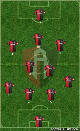 Club Deportivo Atlas Formation 2013